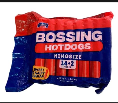 Frabelle Bossing Kingsize Hotdog 1.14klg | Lazada PH