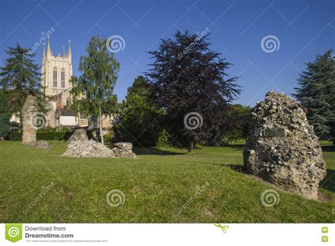 Bury St. Edmunds Abbey Remains and St Edmundsbury Cathedral Editorial ...