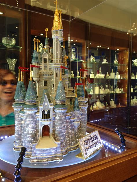 A replica of Cinderella's castle situated in Walt Disney's Magic ...