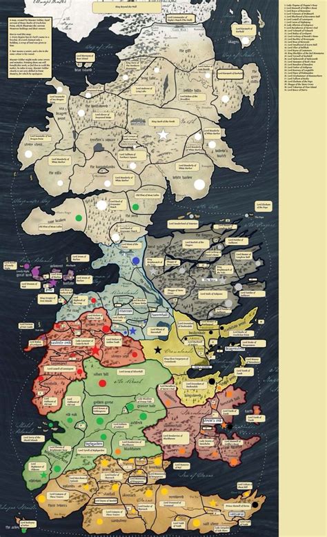 Best 25+ Westeros map ideas on Pinterest | Got map, Game of thrones map ...