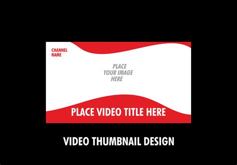 Unique and colorful video thumbnail design 7583683 Vector Art at Vecteezy