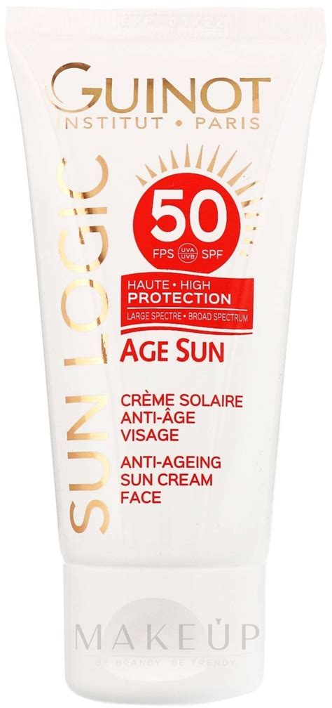 Anti-Aging Sun Cream - Guinot Age Sun Anti-Ageing Sun Cream Face SPF 50 ...