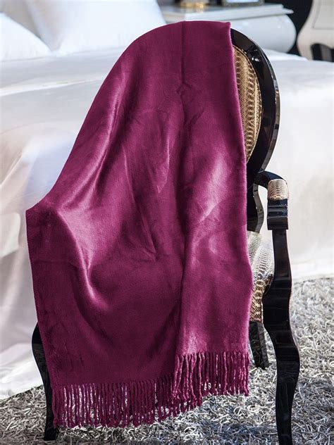 Plum Silk Throw Blankets, from the finest Mulberry Silk | Silk bedding ...