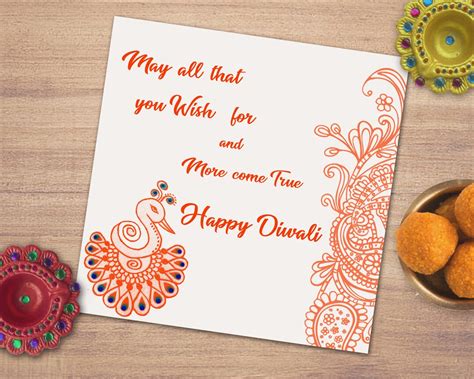 Happy Diwali Printable Greetings,diwali Cards, Indian Festival ...