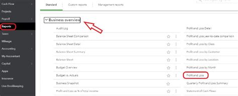 How to Run a Profit and Loss Report or Income Statement in QuickBooks ...