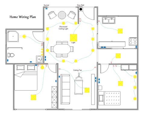 Floor Plan With Electrical Design | Floor Roma