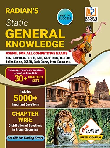 Static General Knowledge GK Book 2022-2023 for Competitive Exams in ...