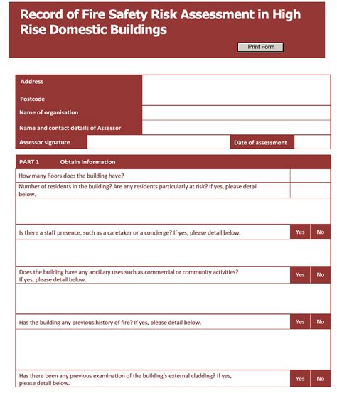 Practical fire safety guidance for existing high rise domestic ...