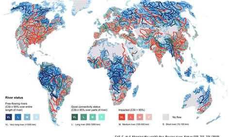 Study: Just One-Third of the World’s Longest Rivers Remain Free-Flowing ...