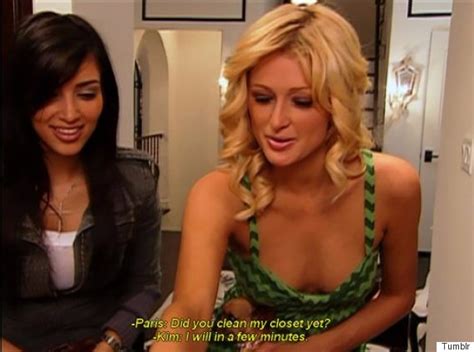 Paris Hilton Never Actually Told Kim Kardashian To Clean Her Closet On ...