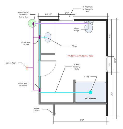 bathroom plumbing layout drawing pdf - Karie Mosby