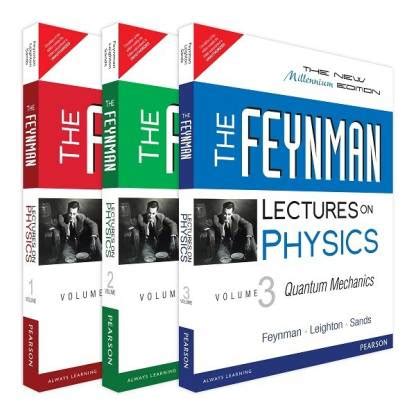 The Feynman Lectures on Physics Volume I, II, III bundle Combo Edition ...