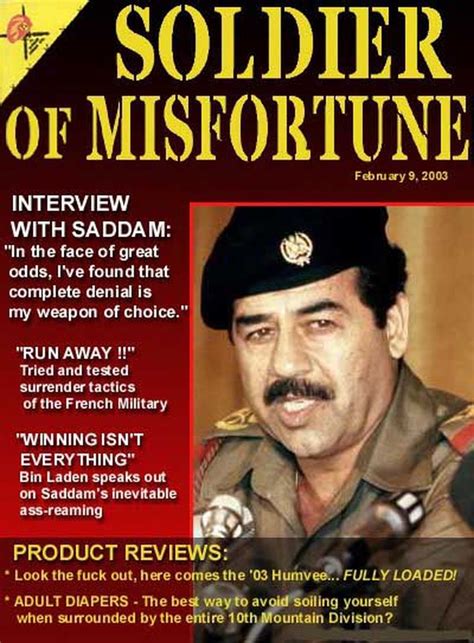 Saddam Hussein Funny Quotes. QuotesGram