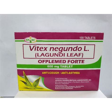 lagundi capsule 600 mg lagundi leaf | Lazada PH