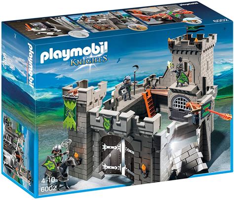 PLAYMOBIL Wolf Knights' Castle Playset Building Kit - Walmart.com ...