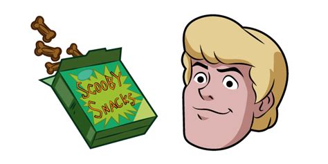 Scooby-Doo Fred Jones and Scooby Snacks cursor – Custom Cursor