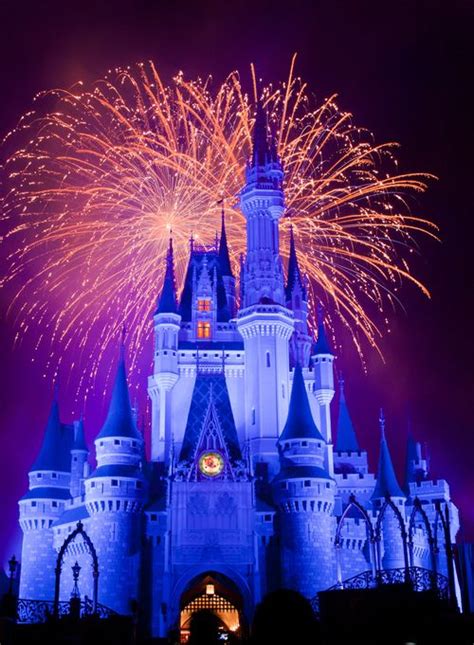 Fireworks at the Castle | Disney castle, Fireworks, Disneyland tips