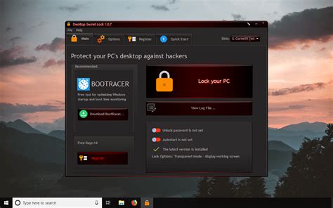 Desktop Secret Lock is a powerful software allowing you to protect ...