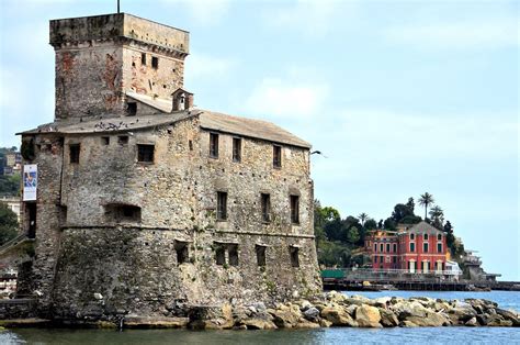 Castle on the Sea in Rapallo, Italy - Encircle Photos