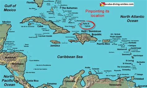 Map of Turks and Caicos - See The Location Of These Islands