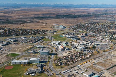 Aerial Photo | Mount Royal University Campus, Calgary