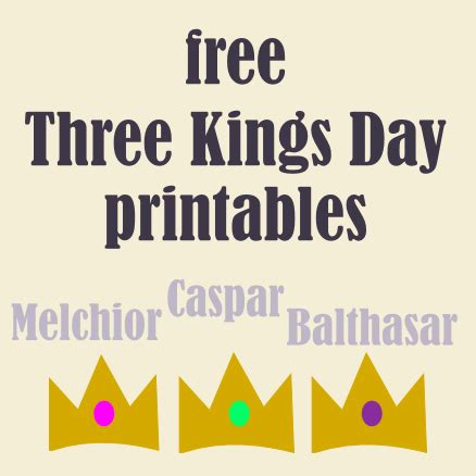 Free printable Three Kings craft - Heilige Drei Könige Druckvorlagen ...