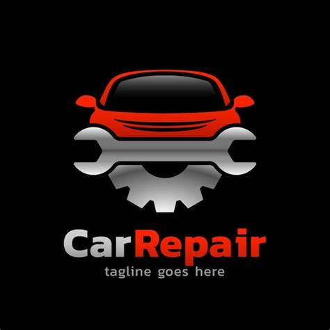 Free Vector | Gradient car service logo design