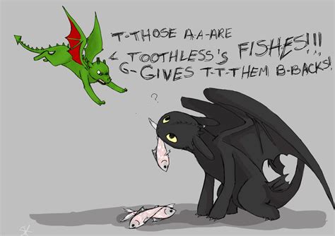 Toothless vs. Toothless by Salioka-chan on DeviantArt