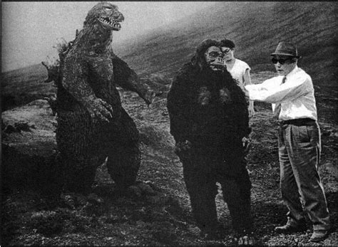 On the set of King Kong vs. Godzilla, 1962 : r/OldSchoolCool