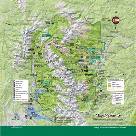 Map Rocky Mountains - Share Map