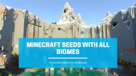 Minecraft: Best Seed with All Biomes [Top 15] | Gamesual