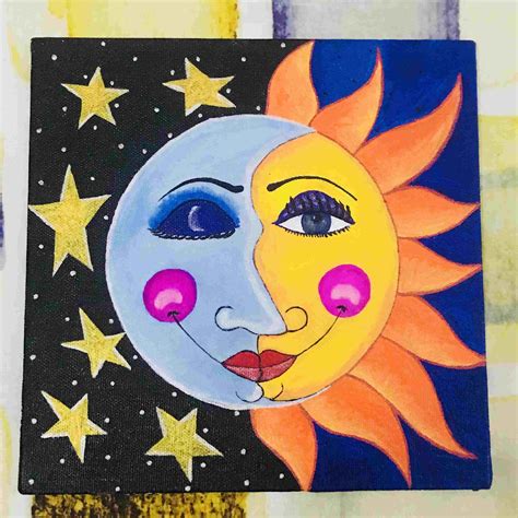 Sun And Moon Painting - change comin