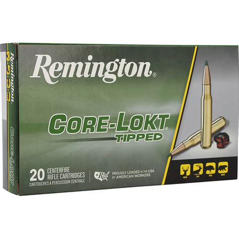 Remington Core-Lokt 30-06 Springfield 150-Grain Ammunition - 20 Rounds ...