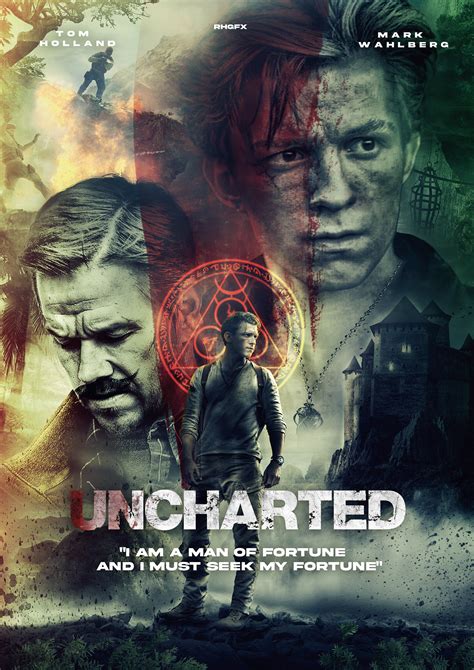 Uncharted Movie Poster on Behance