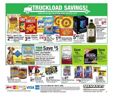 Menards Weekly Ad Mar 29 – Apr 11, 2020