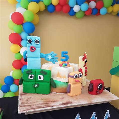 #numberblocks #numberblockscake #bololego #legocakes | Block birthday ...