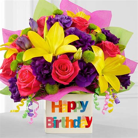 The Happy Birthday Bouquet - Flower Den Florist | Northern Virginia