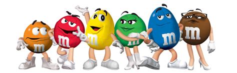 "M & M's" ~~~ Spokescandies Group Photo | M&m characters, Candy poster ...