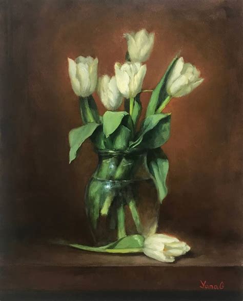 Tulips Oil Painting