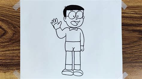 Update more than 137 nobita doraemon drawing easy - seven.edu.vn