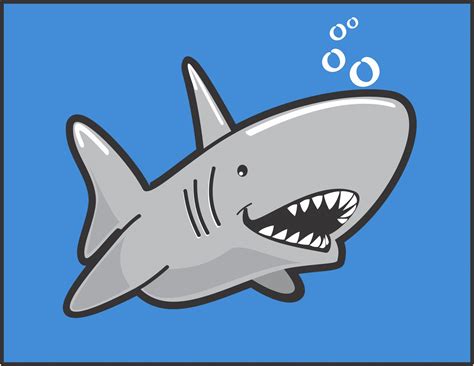 Animated Cartoon Shark