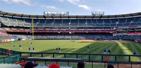 Anaheim Angels Stadium Seating View | Two Birds Home