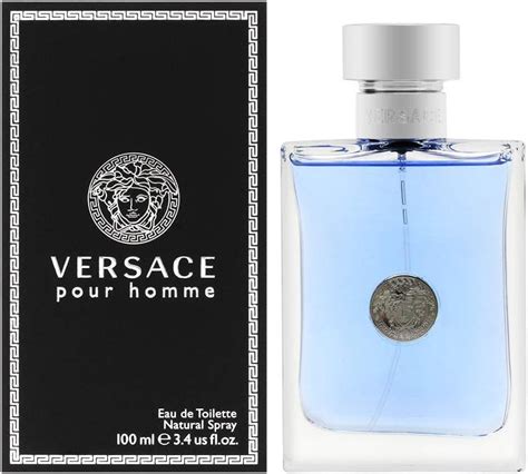 Versace Pour Homme - Perfume for Men, 100 ml - EDT Spray : Buy Online ...