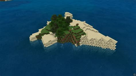 Minecraft Bedrock Seeds Survival Island / Village island surrounded by ...