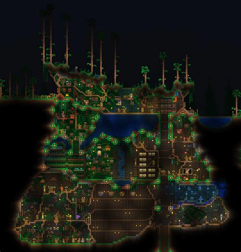 Finished my base - pre hardmode : r/Terraria