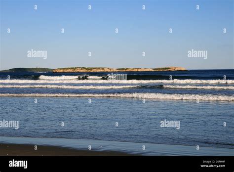 Popham beach lighthouse hi-res stock photography and images - Alamy