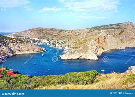 Crimea, Balaklava bay stock image. Image of fortress - 26092413