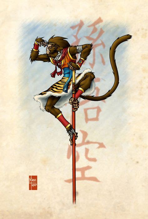 Sun Wukong by https://www.deviantart.com/maiss-thro on @DeviantArt ...