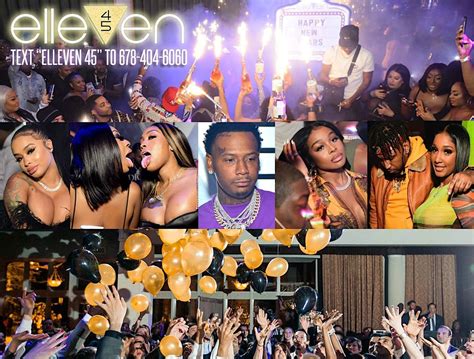 NYE 2023! ATLANTA NEW YEARS EVE PARTY ELLEVEN 45 CLUB! BALLOON DROP ...