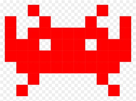 Space Invaders Pixel Art Maker - Space Invader PNG - FlyClipart